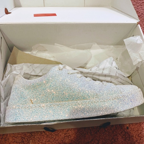 glitter sneakers for wedding